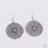 Paparazzi "Rolling Radiance" White Earrings Paparazzi Jewelry