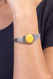 Paparazzi "Over POP-ulated" Yellow Bracelet Paparazzi Jewelry