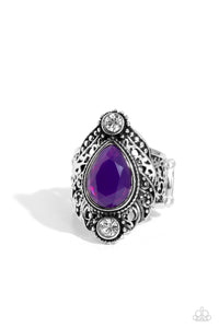 Paparazzi "Mystical Mania" Purple Ring Paparazzi Jewelry