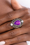 Paparazzi "Mystical Mania" Purple Ring Paparazzi Jewelry