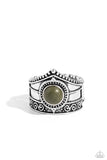 Paparazzi "Highland Plains" Green Ring Paparazzi Jewelry