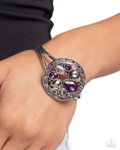 Paparazzi "Time to Twinkle" Purple Bracelet Paparazzi Jewelry