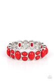 Paparazzi "Tic Tac Dance" Red Bracelet Paparazzi Jewelry