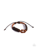 Paparazzi "Nautical Myth" Brown Men's Urban Bracelet Unisex Paparazzi Jewelry