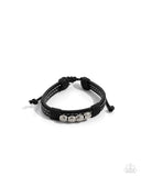 Paparazzi "Ancient Archipelago" Black Men's Urban Unisex Bracelet Paparazzi Jewelry