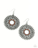 Paparazzi "Revel in Radiance" Orange Earrings Paparazzi Jewelry