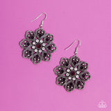 Paparazzi "Garden of Love" Purple Earrings Paparazzi Jewelry