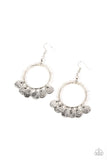 Paparazzi "Bohemian Beach Blast" White Earrings Paparazzi Jewelry