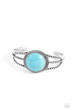 Paparazzi "Sandstone Sojourn" Blue Bracelet Paparazzi Jewelry