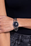 Paparazzi "Sandstone Sojourn" Black Bracelet Paparazzi Jewelry