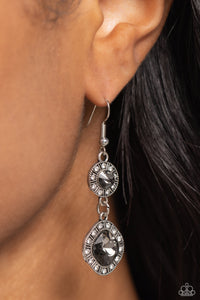 Paparazzi "Modern Motives" Silver Earrings Paparazzi Jewelry