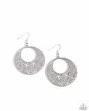 Paparazzi "Mandala Paradise" Silver Earrings Paparazzi Jewelry