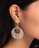 Paparazzi "Mandala Paradise" Silver Earrings Paparazzi Jewelry
