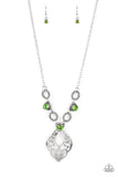 Paparazzi "Contemporary Connections" Green Necklace & Earring Set (Copy) Paparazzi Jewelry