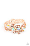 Paparazzi "Luminous Laurels" Gold Exclusive Bracelet Paparazzi Jewelry