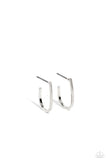 Paparazzi PREORDER "Admirable Arches" Silver Post Earrings Paparazzi Jewelry