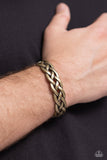 Paparazzi "Celtic Cuff" Men's Brass Bracelet Paparazzi Jewelry