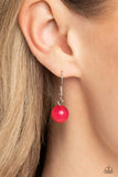 Paparazzi "A SHEEN Slate" Pink Necklace & Earring Set Paparazzi Jewelry