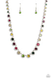 Paparazzi "Kaleidoscope Charm" Multi Exclusive Necklace & Earring Set Paparazzi Jewelry