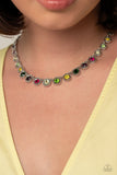 Paparazzi "Kaleidoscope Charm" Multi Exclusive Necklace & Earring Set Paparazzi Jewelry