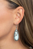 Paparazzi "TEARDROP-Dead Dynasty" Blue Earrings Paparazzi Jewelry