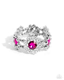 Paparazzi "Pact of Petals" Pink Bracelet Paparazzi Jewelry