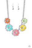 Paparazzi "Playful Posies" Multi Exclusive Necklace & Earring Set Paparazzi Jewelry