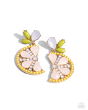 Paparazzi "Slice of Summer" Yellow Post Earrings Paparazzi Jewelry