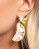 Paparazzi "Slice of Summer" Yellow Post Earrings Paparazzi Jewelry