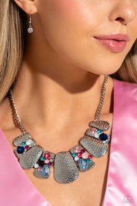 Paparazzi "Multicolored Mayhem" Multi Necklace & Earring Set Paparazzi Jewelry