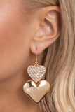 Paparazzi "Charming Connection" Gold Earrings Paparazzi Jewelry