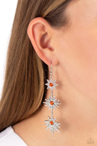 Paparazzi "Stellar Series" Orange Earrings Paparazzi Jewelry