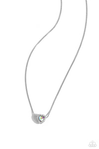 Paparazzi "Simply Sentimental" White Necklace & Earring Set Paparazzi Jewelry