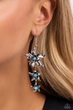 Paparazzi "Tapered Tiers" Blue Earrings Paparazzi Jewelry