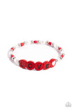 Paparazzi "Love Language" Red Bracelet Paparazzi Jewelry
