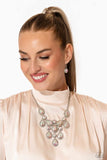 Paparazzi "Dripping in Dazzle" Multi Necklace & Earring Set Paparazzi Jewelry