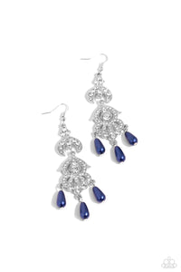 Paparazzi "Cosmopolitan Combo" Blue Earrings Paparazzi Jewelry