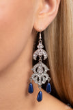 Paparazzi "Cosmopolitan Combo" Blue Earrings Paparazzi Jewelry