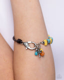 Paparazzi "Daring Dragonfly" Yellow Bracelet Paparazzi Jewelry