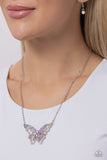 Paparazzi "Weekend WINGS" Purple Necklace & Earring Set Paparazzi Jewelry