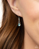 Paparazzi "Birthstone Beauty" Blue March 486TX Necklace & Earring Set Paparazzi Jewelry