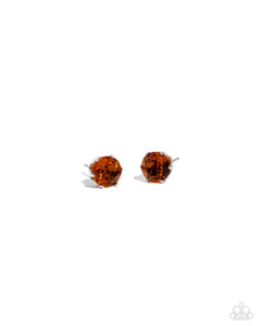 Paparazzi "Breathtaking Birthstone" Orange November 036UF Post Earrings Paparazzi Jewelry