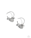 Paparazzi "Casually Crushing" Silver Post Earrings Paparazzi Jewelry