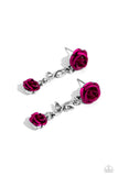 Paparazzi "Led by the ROSE" Pink Post Earrings Paparazzi Jewelry