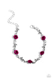 Paparazzi "Roses Supposes" Pink Bracelet Paparazzi Jewelry