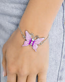 Paparazzi "Aerial Adornment" Purple Bracelet Paparazzi Jewelry