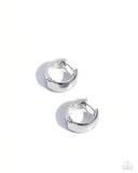 Paparazzi "Signature Sheen" Silver Post Earrings Paparazzi Jewelry