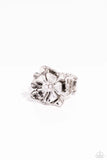 Paparazzi "Pampered Petals" White Ring Paparazzi Jewelry