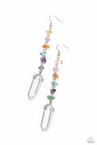 Paparazzi "Quartz Qualification" Multi Earrings Paparazzi Jewelry