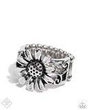 Paparazzi "Landslide Lover" Silver Fashion Fix Ring Paparazzi Jewelry